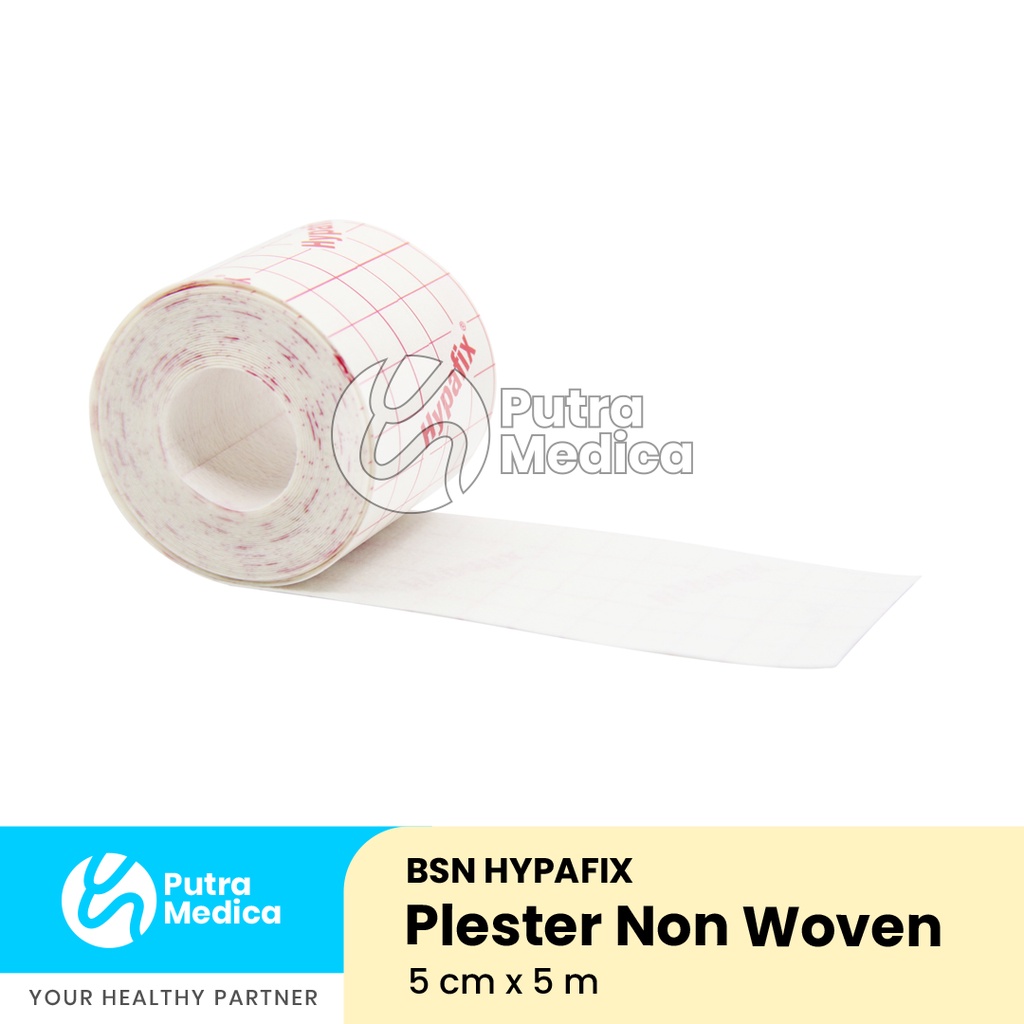 BSN Hypafix Plester Non Woven 5cm x 5m / Pembalut Penutup Luka