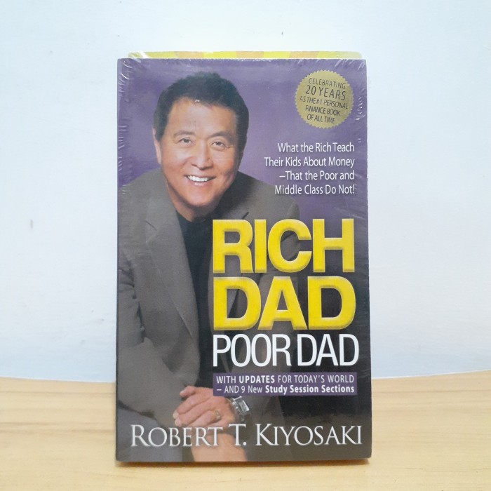 Jual Rich Dad Poor Dad Robert T Kiyosaki English Version Shopee