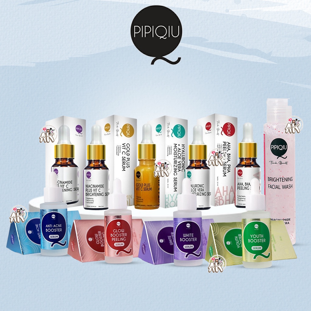 Serum Pelembab Wajah / Serum Pipiqiu ORIGINAL 20ml / Booster Serum 30ml - sudah BPOM