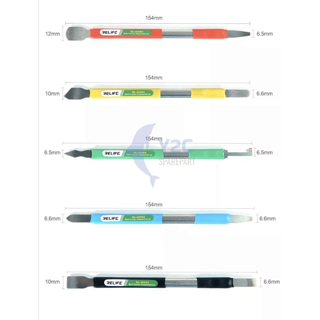 OPENING TOOL / ALAT BUKA LCD TOUCHSCREEN RELIFE RL-049A / ALAT SERVIS HP TERLENGKAP LENGKAP MURAH