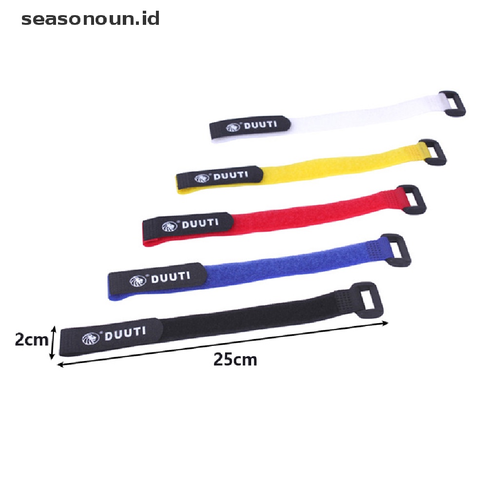 (seasonoun) 5pcs Strap Stang Sepeda Balap 25cm