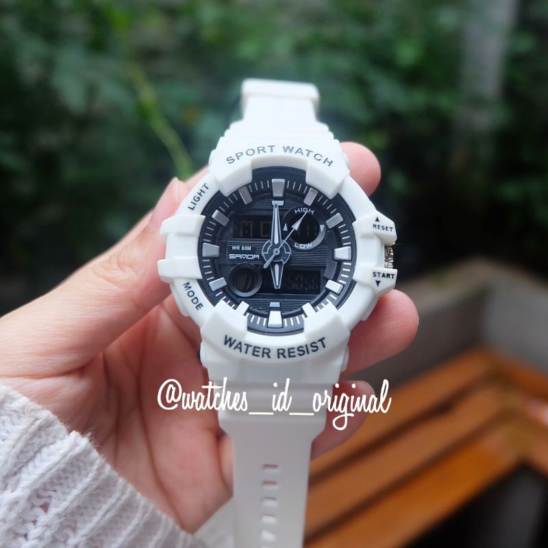 Jam Tangan Sanda Original (White)