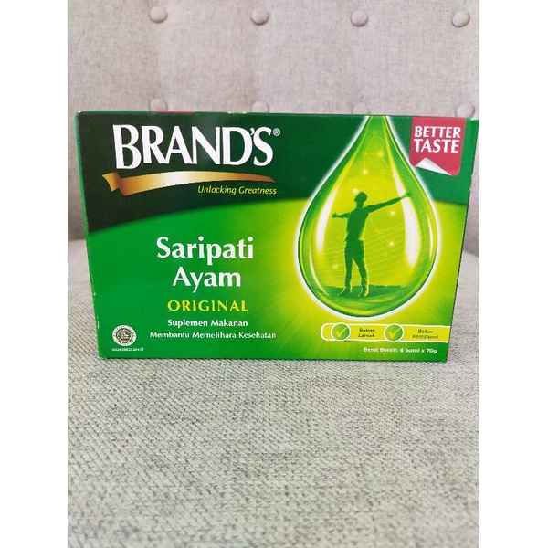 Brands Saripati Ayam Original 6 botol x 70 gr