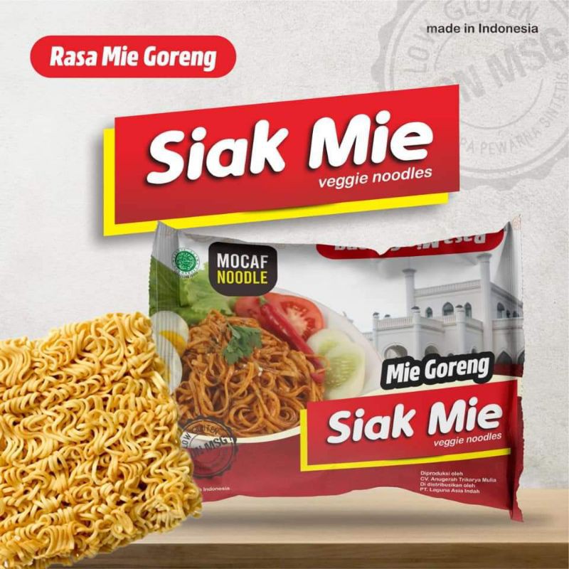 Mie Tanpa MSG Terbuat dari Singkong