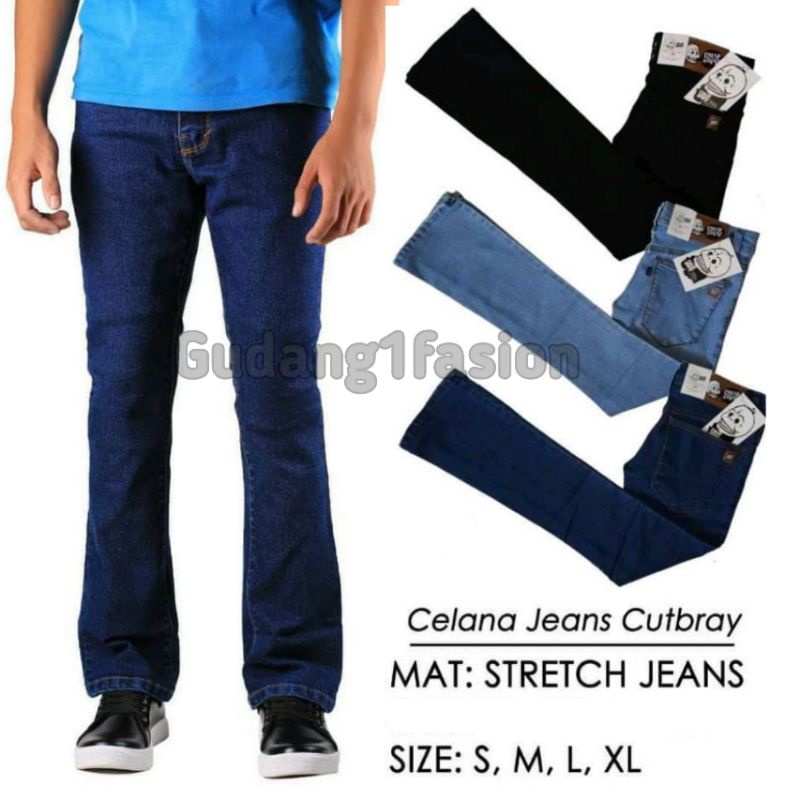 CELANA JEANS CUTBRAY CHEAP MONDAY DENIM PRIA SEMI BOOT COT JINS CUTBRAI COWO