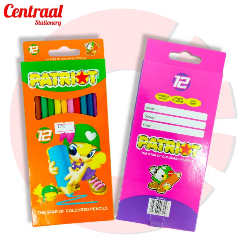 

Pensil Warna Patriot Panjang 12C
