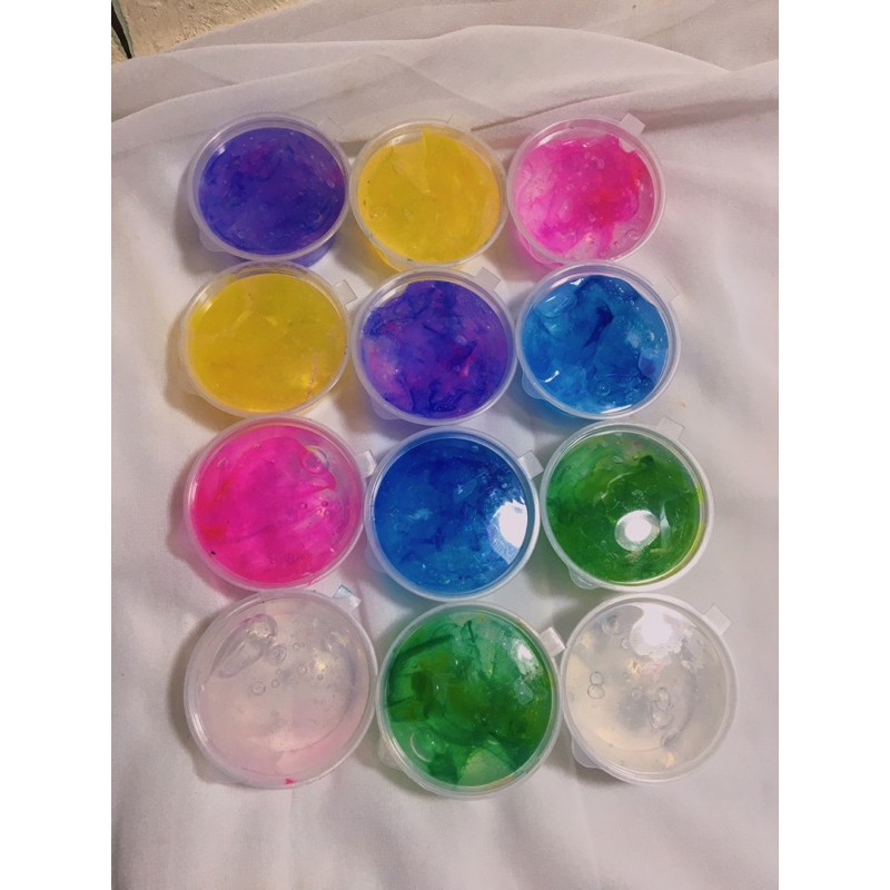 

clear slime 35ml 5pcs