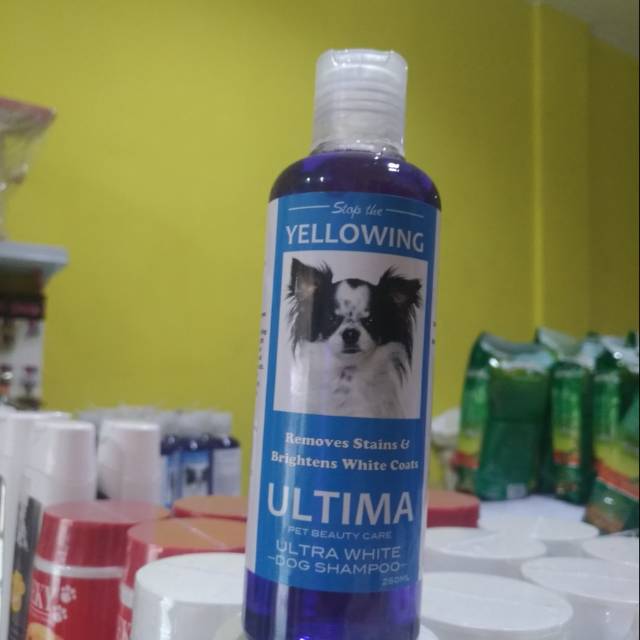 Shampo ultima white ultra for pet made in usa