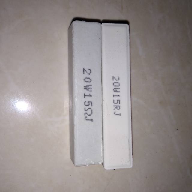 RESISTOR 15 OHM 20 WATT