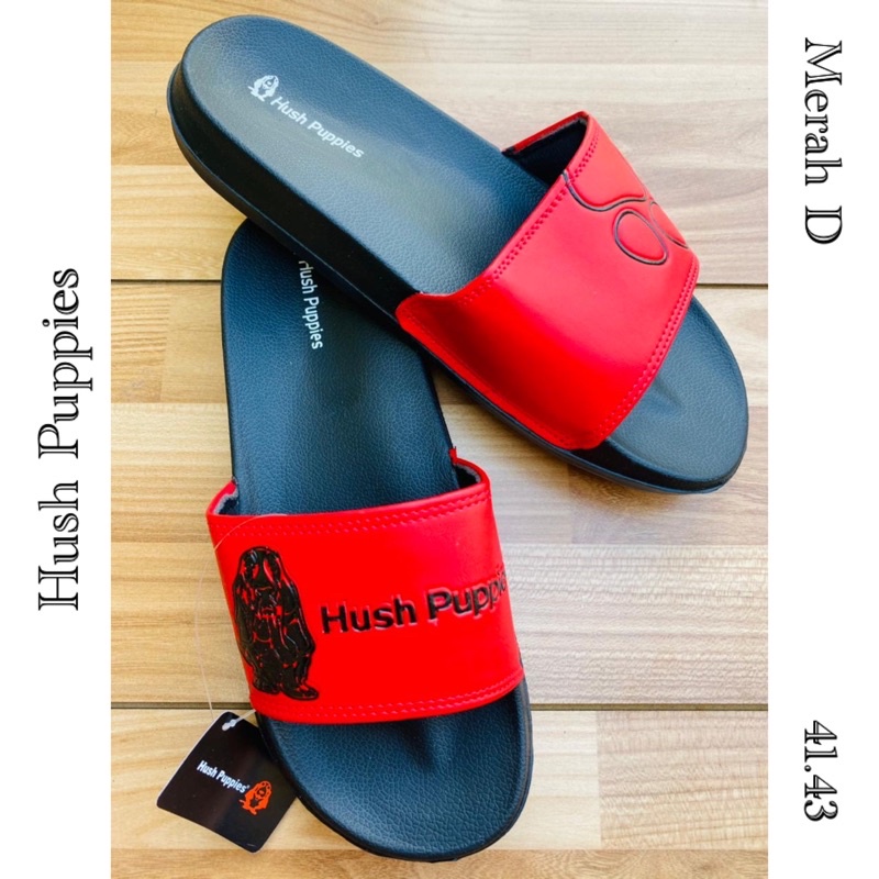 sandal hush merah D