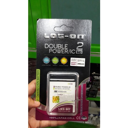 Battery logon advan s4A+ double power