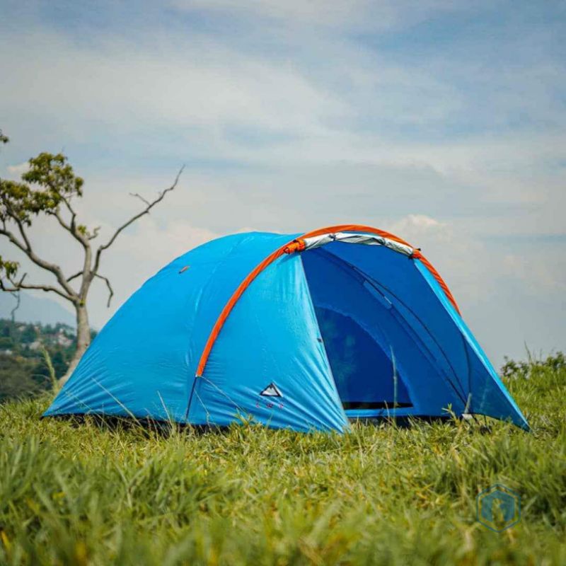 Tenda dome double layer LWY outdoor kaps 4 orang double layer - Tenda Camping
