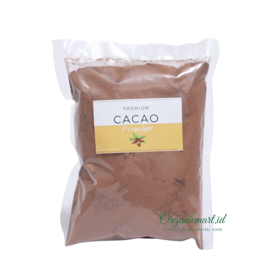 Jual Cacao Powder 250g Coklat Bubuk Pure Raw Cacao Powder Shopee