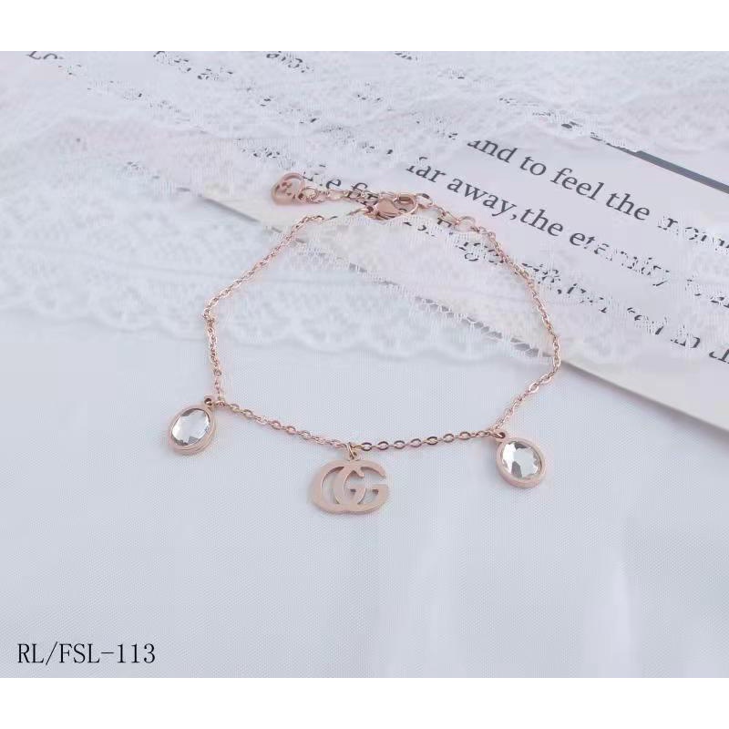 Gelang Titanium Permata Perhiasan Fashion 2826,113