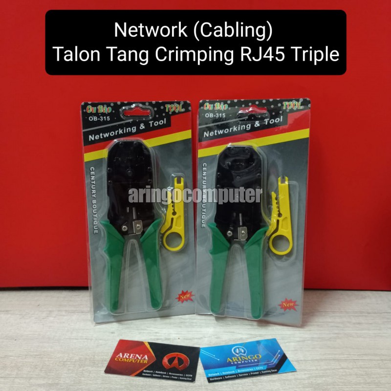 Network (Cabling) Talon Tang Crimping RJ45 Triple