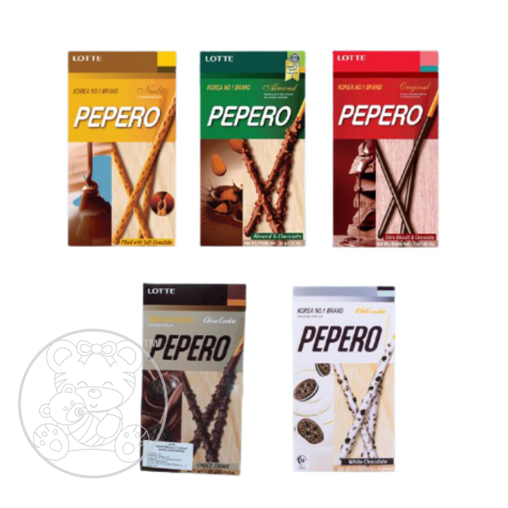 

Lotte Pepero Biskuit Stik Salut White Cookie 32 g