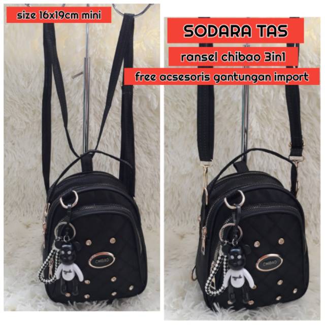 TAS RANSEL RES BALAP CHIBO/ KADAL MEREK RENDOM
