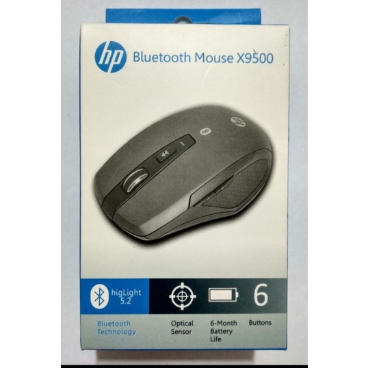 MOUSE HP DUAL CONNECTION X9500 (BT + WIRELESS)