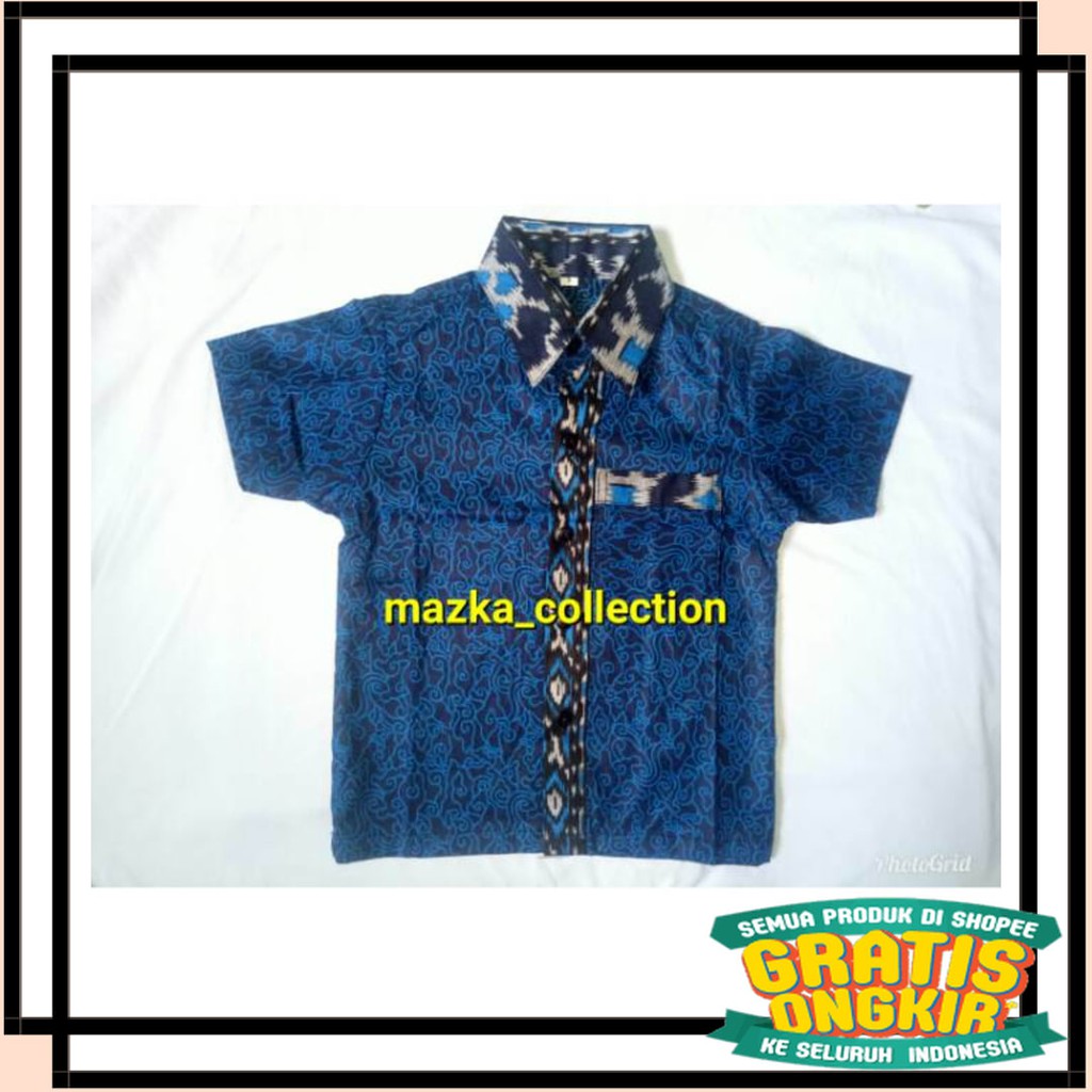 BATIK SEMARANG MURAH - TERBARU TERKINI / KEMEJA BATIK ANAK COWOK MURAH TERLARIS USIA 2-13THN