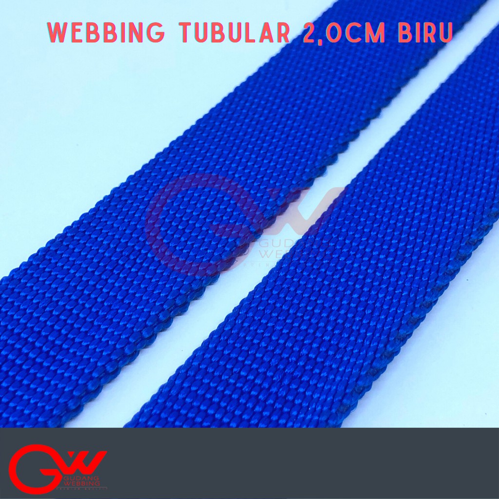 Tali Webbing Double (Tubular) - AA Dobel 2,0 cm