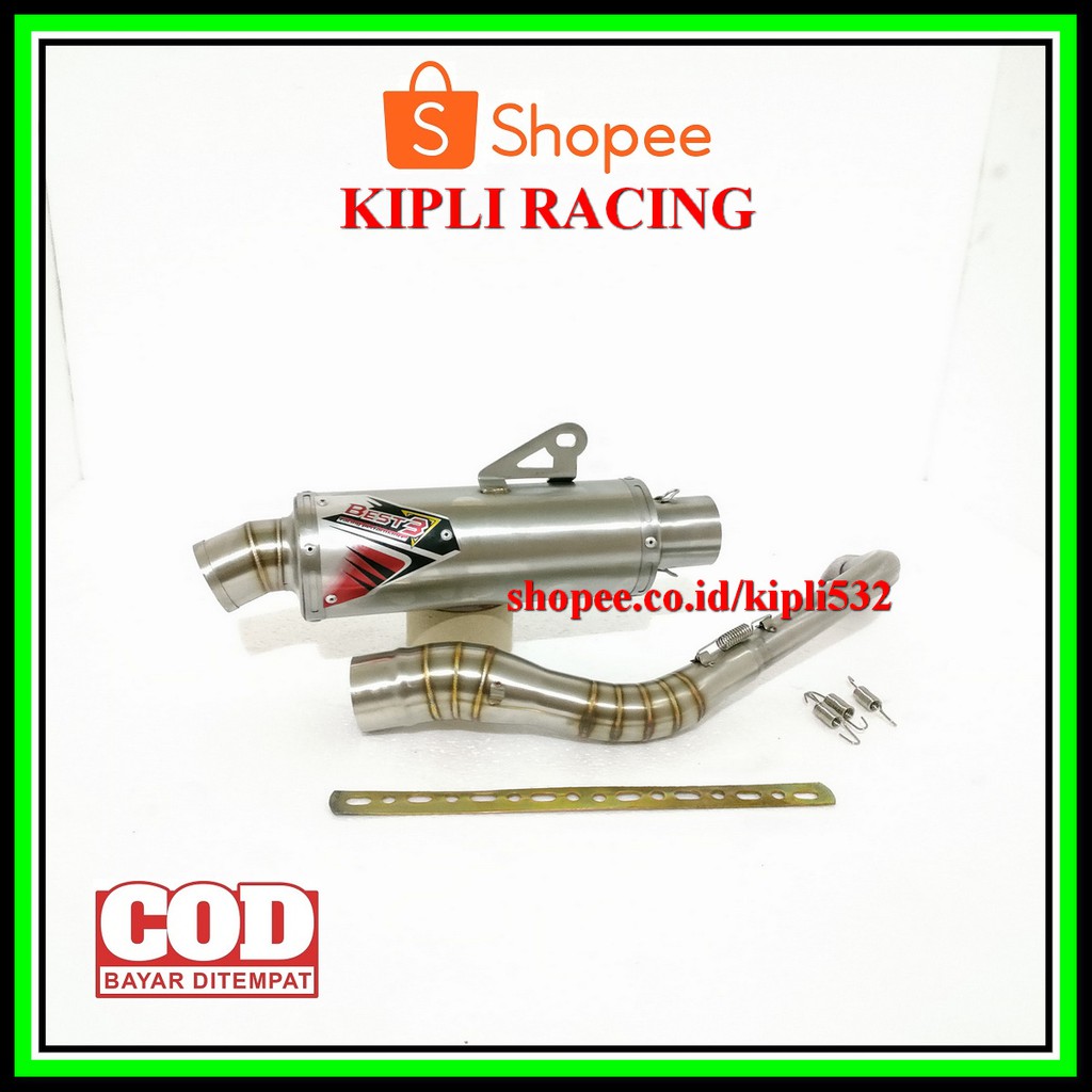 Knalpot NMAX AEROX PCX LEXI ADV SCOOPY VARIO 125 150 GENIO BEAT MIO SPORTY GT J M3 Soul Supra Best3