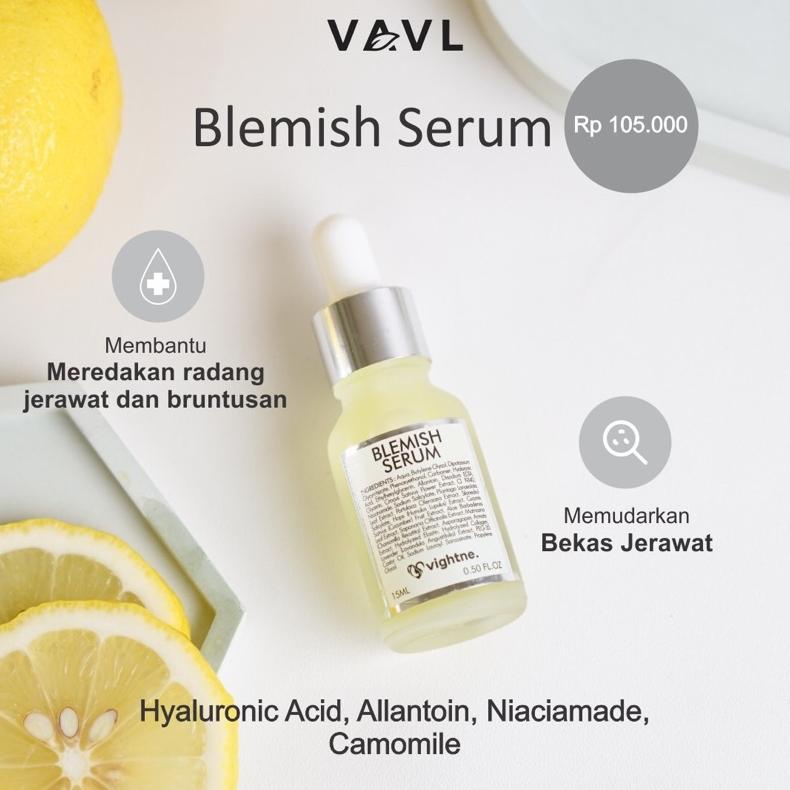 Blemish Serum Vavl - Vightne Blemish Serum Vavl Serum Jerawat