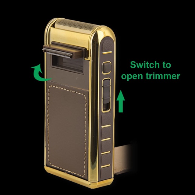 SHAVER KOREA RECHARGEABTLE LENGKAP