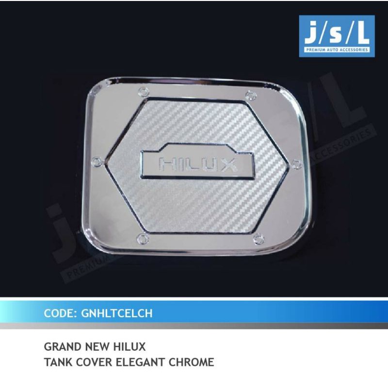 tank cover / tutup tangki grand new Hilux elegant chrome jsl