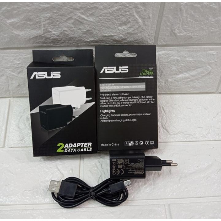 Charger Asus Travel Adapter Kabel Data 2A Charger Asus