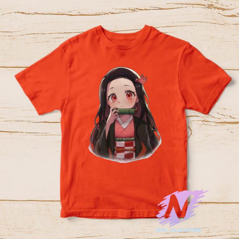 kaos anime nizuko demon slayer kimetsu baju anak anime series