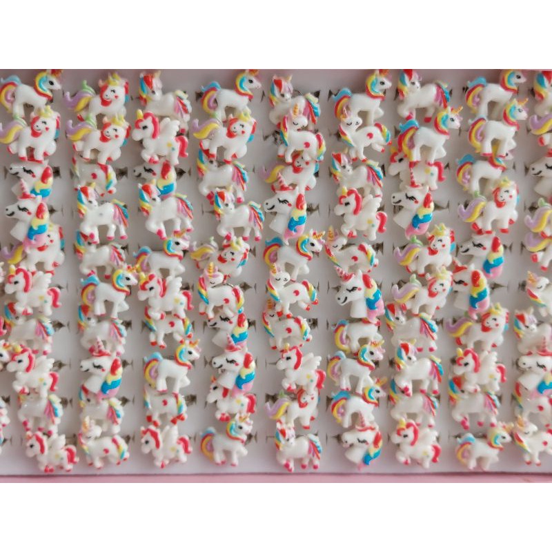 [ULTRATOYS]CINCIN FASHION ANAK MURAH MERIAH CINCIN PLASTIK ANAK/ CINCIN ANAK LOL/CINCIN UNICORN
