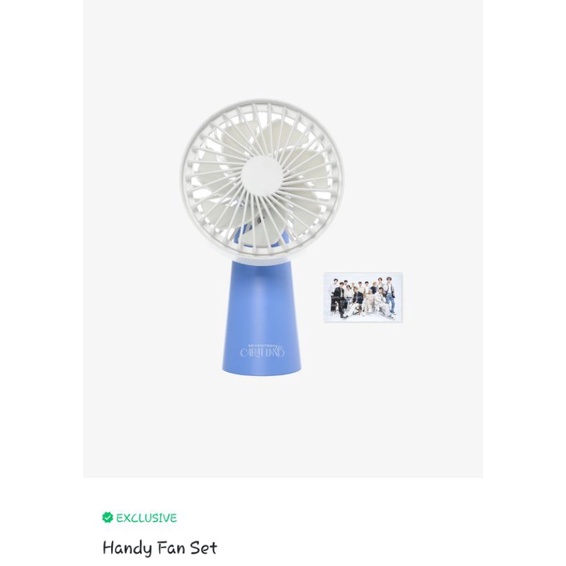 OPEN SHARING HANDY FAN SET 2021 SEVENTEEN IN CARATLAND OFFICIAL MERCH