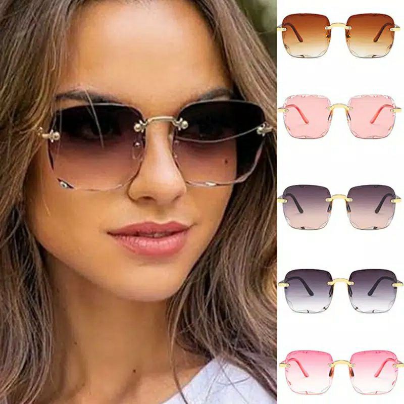 (COD) Kacamata Wanita anti Silau Kekinian-3