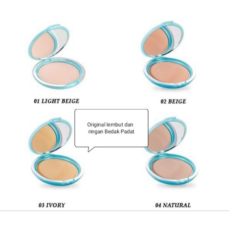 Bedak Wardah Two Way Cake Luminus/ Bedak wardah Padat