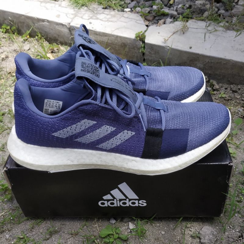 Sepatu adidas senseboost go size 45 second original preloved