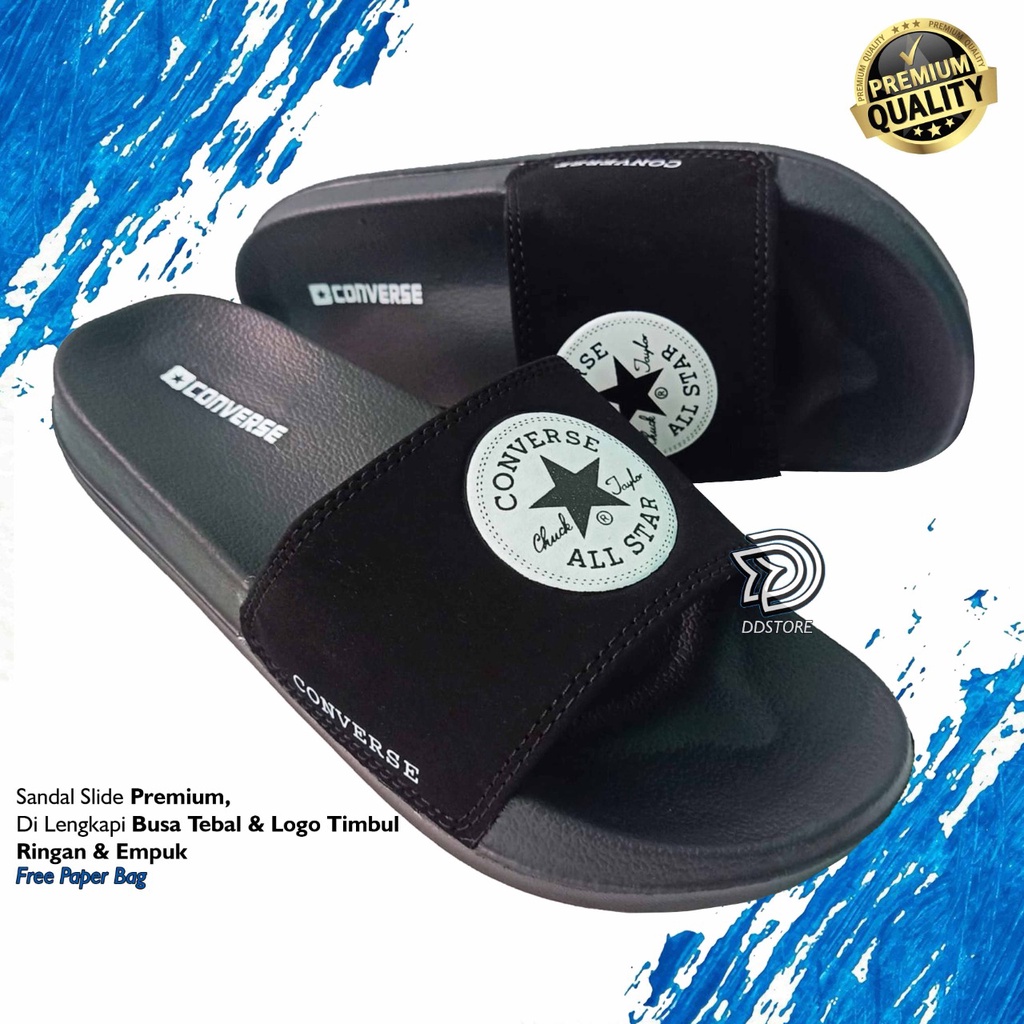SANDAL SLOP PREMIUM KUALITY I SANDAL SLIDE PRIA-Converse