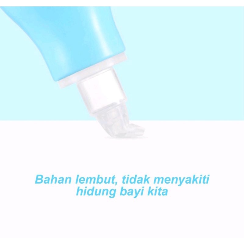 ALAT SEDOT INGUS BAYI AMAN BAHAN SILIKON PREMIUM LEMBUT NASAL ASPIRATOR PENYEDOT INGUS