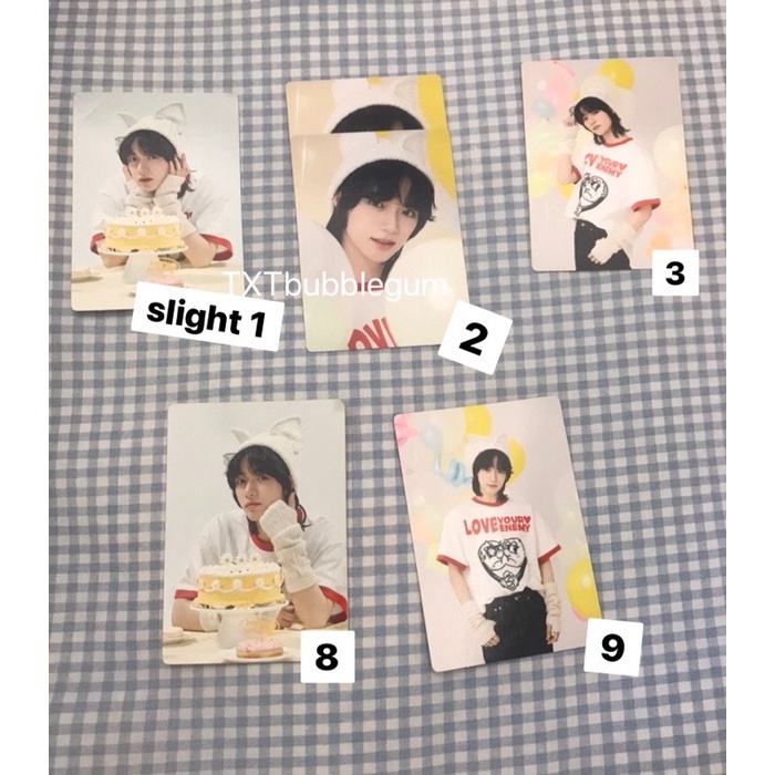 Sharing TXT beomgyu Birthday MPC