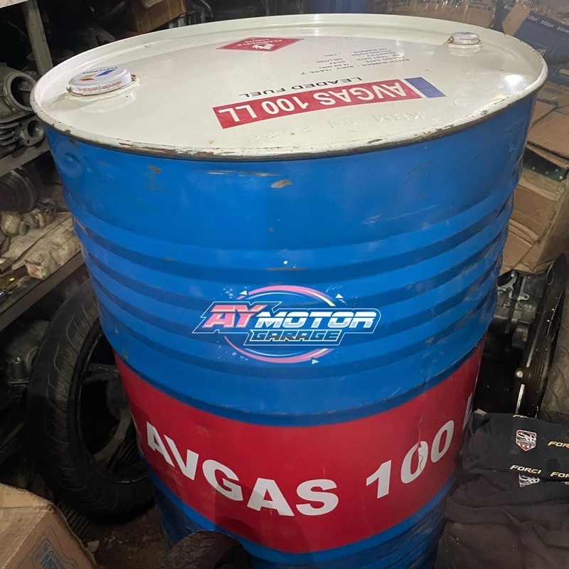 Bensol Avgas Biru per liter