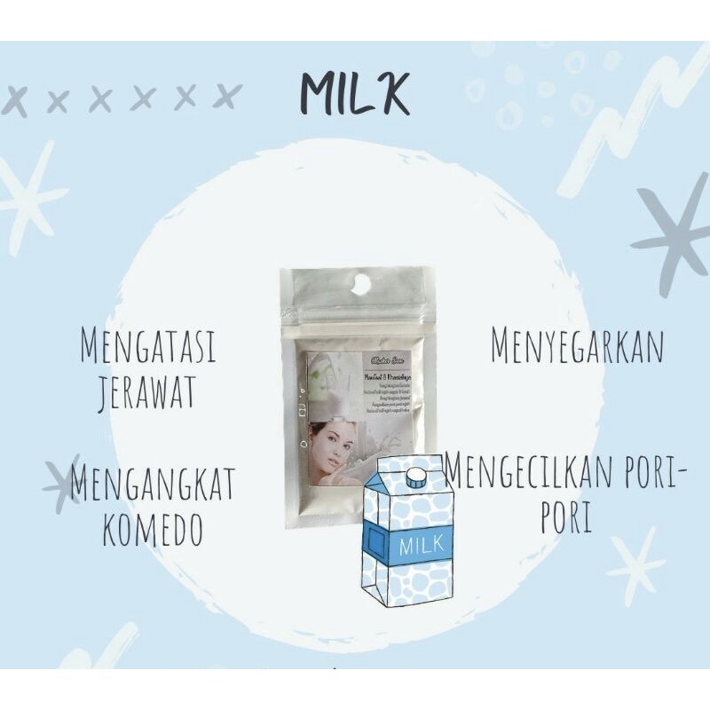 Masker organik 5gr  Masker wajah  Masker muka