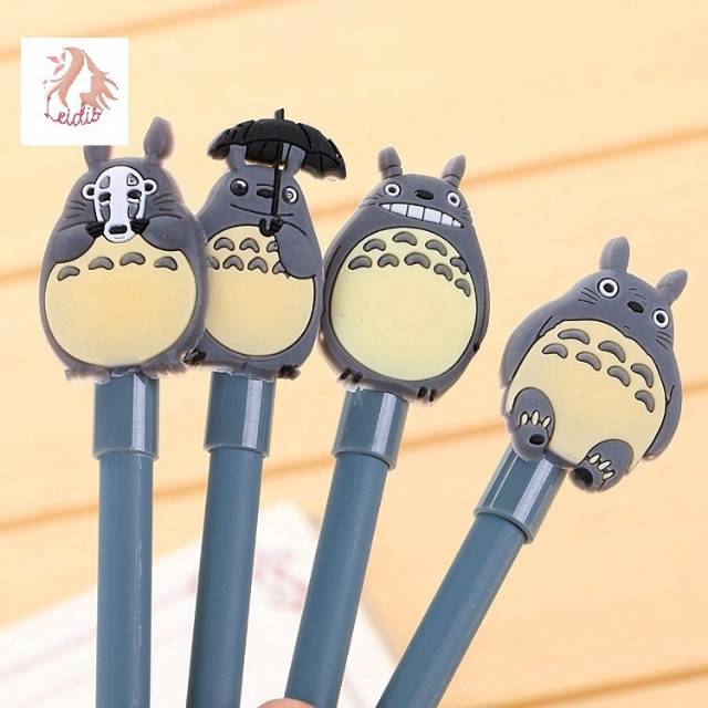 

GP007 BOLPEN PULPEN TOTORO TINTA GEL INK PEN NEEDLE BLACK HITAM 0.38MM LEIDIS STATIONARY