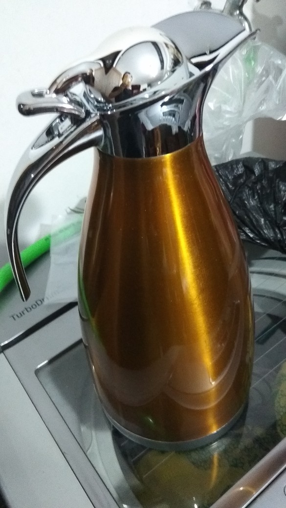 Teko Air Panas/shabby Kettle  Kopi Teh Stainless Steel 2l