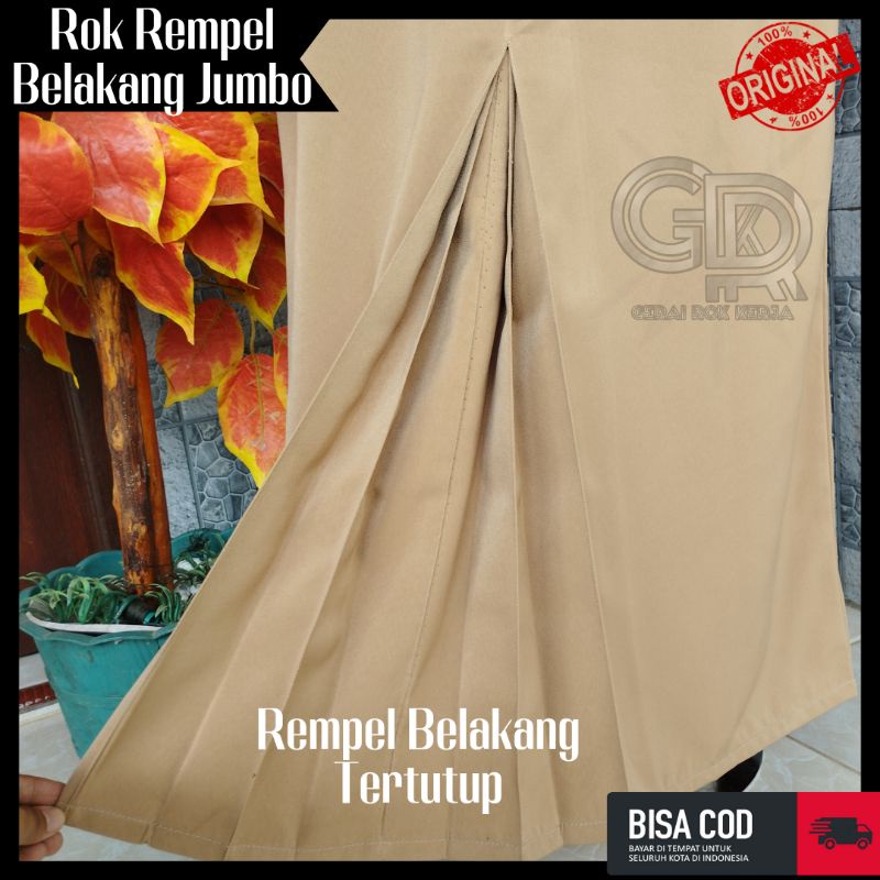 Rok Kerja Wanita Panjang Seragam Pemda Wanita Rok Rok Kerja Panjang Rok Span Panjang Rempel Belakang Rok Belah Belakang Tengah Rok Jumbo Panjang Rok Big Size Rok Khaki Muda Seragam PNS Rok Rempel Pemda Khaki Pns Panjang Rempel Pakaian Pns Rok Rempel Jumbo