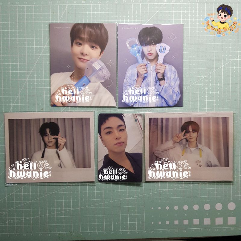 [READY] POB PC Pola Photocard June iKon Jihoon Jaehyuk Haruto Yoshi iKon Treasure MD Teulight Lights