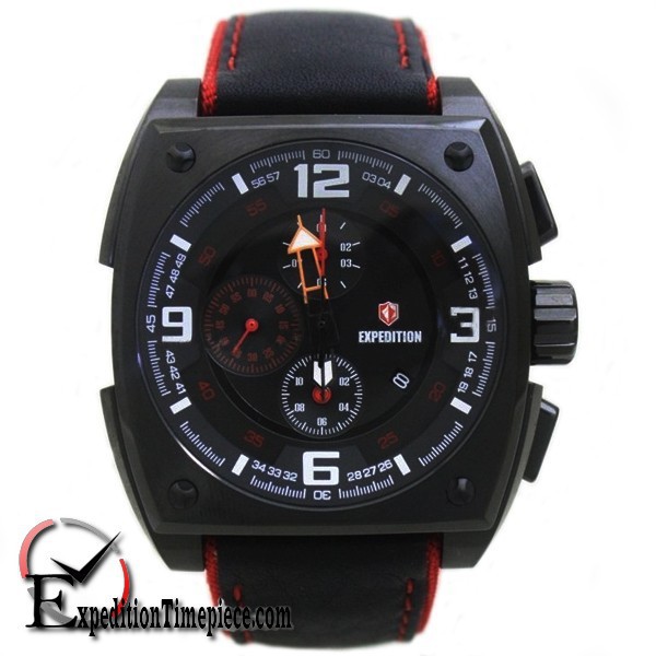 Jam Tangan Expedition E 6651 M Black Red