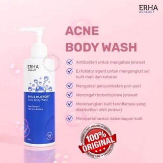 Image of thu nhỏ [PROMO] ERHA Acneact Acne Body Wash BHA & Mugworth 240ml - Sabun Badan Jerawat #0