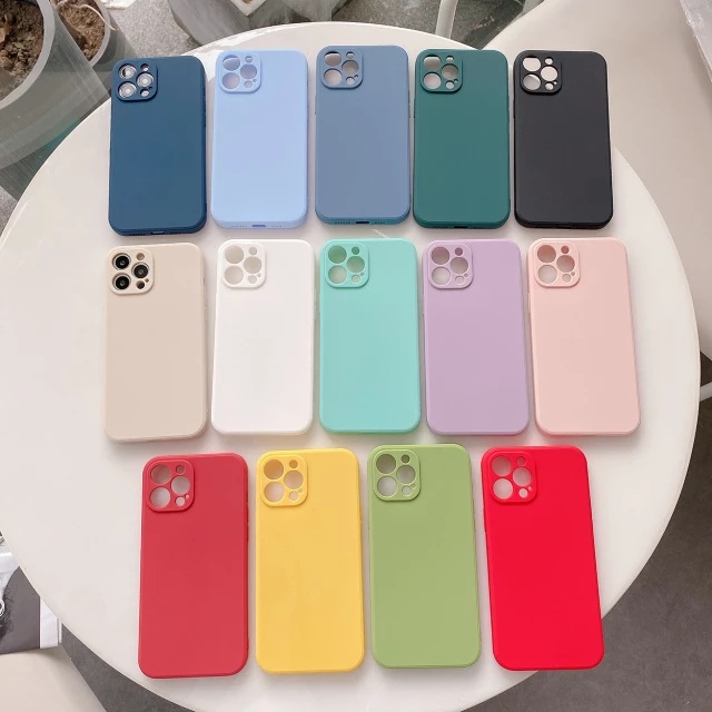 Silikon Liquid Candy Case IPhone 6 6s 6+ 6s+ 7+ 8+ Plus Casing Polos Cover