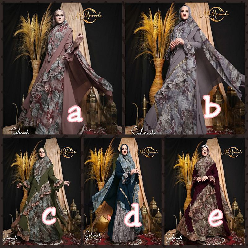 Tunik zolaqu Original / SALAMAH VOL4 PREMIUM BY NHA MIRRANDA
