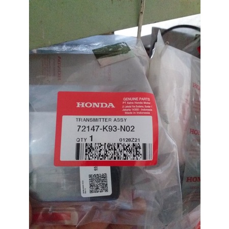 REMOT SCOOPY ESP 2017 Ori 72147K93N02