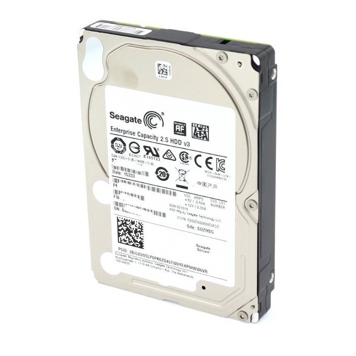 SEAGATE EXOS 7E2000 2TB ST2000NX0253 2.5&quot; 7200RPM 128MB CACHE SATA